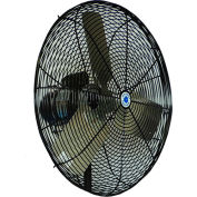 Twister 30" Oscillating Circulation Fan, 115V TW30B, 9600 CFM, Black