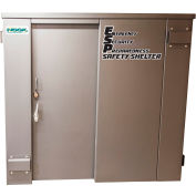 ESP Safety Shelter - 84"L x 114"W x 80"H - Up to 20 Person Private / 12 Person Business