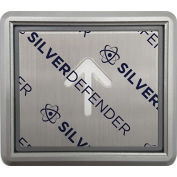 Silver Defender Antimicrobial Film For Square Elevator Buttons, 5"H x 4"W Clear 100/Pack