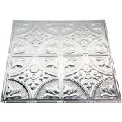 Great Lakes Tin Jamestown 2' X 2' Lay-In Tin Ceiling Tile in Clear - Y51-04