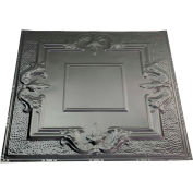 Great Lakes Tin Niagara 2' X 2' Lay-in Tin Ceiling Tile in Argento - Y54-07