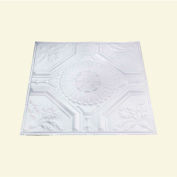 Great Lakes Tin Rochester 2' X 2' Lay-in Tin Ceiling Tile in Matte White - Y58-01