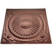 Great Lakes Tin Toronto 2' X 2' Nail-up Tin Ceiling Tile in Penny Vein - T59-05