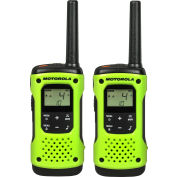 Motorola Talkabout® T600 Waterproof Rechargeable Two-Way Radios, Green - 2 Pack