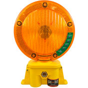 Tapco 134324 Sequential Barricade Light, Yellow, 5 Pattern 100 Meter Range, 24HR Or Night, 15 Lights