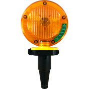 Tapco 134327 Sequential Sunflower Cone Top Light, Yellow 5 Pattern, 100 Meter Range, 15 Lights
