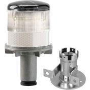 3337-00003 Solar Powered LED Strobe Lights, White Bulb