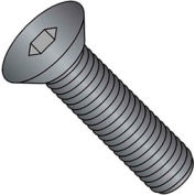 M4 x 0.7 x 12mm Flat Socket Cap Screw - Steel - Black Oxide - DIN 125B - Class 10.9 - Pkg of 100