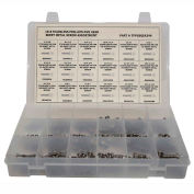 244 Piece Sheet Metal (Tapping) Screw Assortment - #6 to #14 - Phillips Pan Head - 304 SS