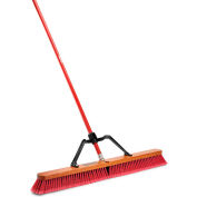 Libman Commercial 36" Multi-Sweep Push Broom w/Handle & Brace, 3/Pack - 1101 - Pkg Qty 3
