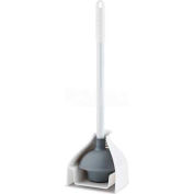 Libman Commercial Toilet Plunger with Caddy - 598 - Pkg Qty 4