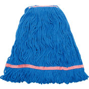 Libman Commercial 24 Oz. Blended Wet Mop Head - Blue - 968 - Pkg Qty 6
