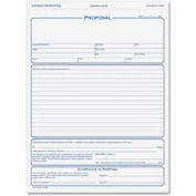 Tops® Proposal Forms, 3-Part, Carbonless, 8-1/2" x 11", White/Canary Pink, 50 Sets/Pack