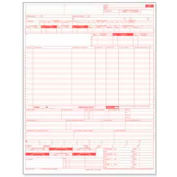 Tops® Laser UB-04 Claim Forms, 1-Part, 8-1/2" x 11", White, 2500 Forms/Carton