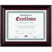 Dax® Document Frame, Desktop/Wall Mountable, 13" x 10-1/2", Rosewood