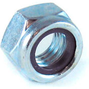 M10 x 1.5 Nylon Insert Locknut - Carbon Steel - Zinc CR+3 - Class 10 - UNC - DIN 985 - Pkg of 100