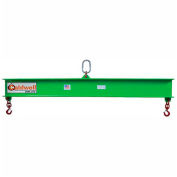 Caldwell 419-1-4, Composite Lifting Beam, 1 Ton Capacity, 4' Hook Spread