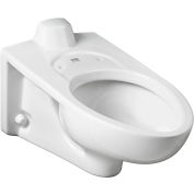 American Standard Low Flow 3353101.020 Elongated Flush Valve Toilet W/Everclean, 1.1 - 1.6 GPF