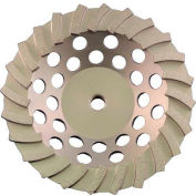 Edmar Abrasive Company 00869A Segmented Turbo Cup Grinding Wheel 7" x 5/8"-11 Diamond