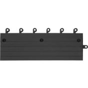Wearwell® ErgoDeck® Heavy Duty Ramp 7/8" Thick 1.5' x 1.5' Black - Case of 10