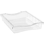 Clear Bin CCB-2 for Tennsco Cubby Lockers 10-1/8"W x 13-3/4"D x 2-1/4"H