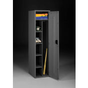 Tennsco Combination Locker CMS-242172-A-MGY - No Legs 24"x21"x72" Welded, Med. Gray