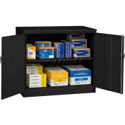 Tennsco 48" Jumbo Unassembled Storage Cabinet, 48"W X 24"D X 42"H, Putty