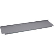 Lower Shelf S-60 For Tennsco Workbenches 60"W x 14"D x 3"H - Medium Gray
