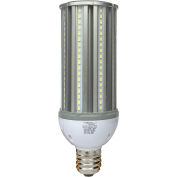 Straits 15020047 LED Corn Lamp, 54W, 6850 Lumens, 5000K, Mogul (E39), (180W HID Replacement)