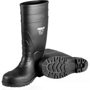 Tingley® 31251 Economy Steel Toe Knee Boots, Black, Cleated Outsole, Size 10
