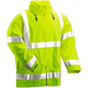 Tingley® J23122-Vision Hooded Jacket, Fluorescent Yellow/Green, 3XL