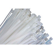 Triton - KTI-76140 14" Long Heavy Duty Natural Nylon Ties, with 50 lb Tensile Strength, 100/pk