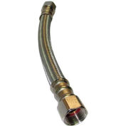 Water Supply 3/4 In. F.I.P. X 3/4 In. F.I.P. X 12 In. - Braided Stainless Steel - Pkg Qty 10