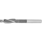 HSS Cap Screw 3 Flute Counterbore, Pilot for Screw # 8,11/64" Pilot DIA x 19/64" D, 1/4" Sh D