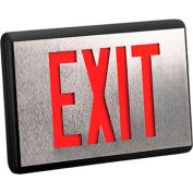 Emergi-Lite DXN2R-N Die-Cast Aluminum Exit Sign - Self Powered Double Face