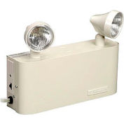 Emergi-Lite JSM18-210LA Small Steel Emergency Light - 6V, 2- 4W LED MR16 Lamp Heads