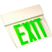 Emergi-Lite TAPE1GC Single-Face Economy Edge-Lit Exit Sign - Ac-Only Green