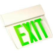 Emergi-Lite TAPEN1GC Single-Face Economy Edge-Lit Exit Sign - Self Powered Green