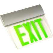 Emergi-Lite TAPEN2GM Double-Face Economy Edge-Lit Exit Sign - Self Powered Green