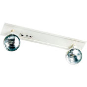 Emergi-Lite TSM54-210LA T-Bar Lighting Unit - 6 Volt 54W, 2- 4W MR16 LED Heads