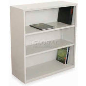 Ensemble Three Shelf Bookcase, 36"W x 14"D x 40"H - Featherstone Finish
