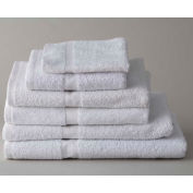 Thomaston Mills Cam Bath Towel - 40"L x 20"W - White - 12 Pack - Pkg Qty 10