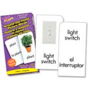 Trend® Around-the-Home Picture Words Flash Cards, English/Spanish, 96 Cards/Box