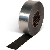 Gator Grip Foil Backed Conformable Anti-Slip Tape, Black, 2"W x 60'L Roll, SG4102AL