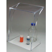 TrippNT Clear Acrylic Ultra Heavy Splash Guard, 16"W x 10"D x 21"H