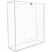 TrippNT Acrylic Medium Apparel Dispenser for Hairnet/Beard Covers, 15"W x 18"H x 6"D