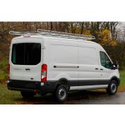 10' Van Rack W/ 60" Crossbars - '15 & Up Ford Transit Van 130WB - Med/Low Roof - 458120