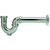 Keeney Mfg Co 303CP 17GA 1-1/4" x 1-1/4" Chrome Plated P-Trap with Cleanout