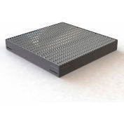 U-Design Max-Access Aluminum Work Platforms - 36"x36" Platform W/ Serrated Tread - UAP3636