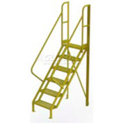 6 Step 50° Incline Ladder - 24"W Grip Strut - UCL5006242